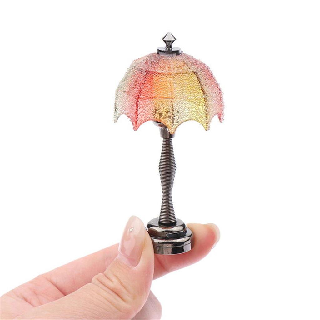 Кукольные домики 1/12 масштаба абажур миниатюрная мебель ролевые игры для детей кукольный домик мебель модель для кукольных домиков