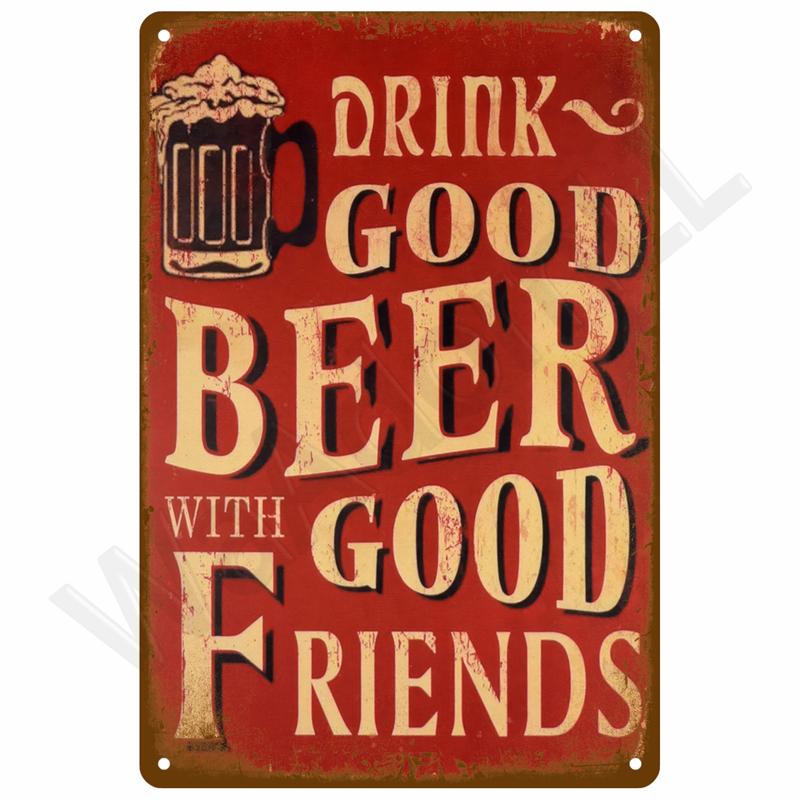 Vintage Room Decoration Home Decor Items Tin Signs Aesthetic Men Bedroom Metal Signs Retro Metal Plate Posters Wall Art Mural