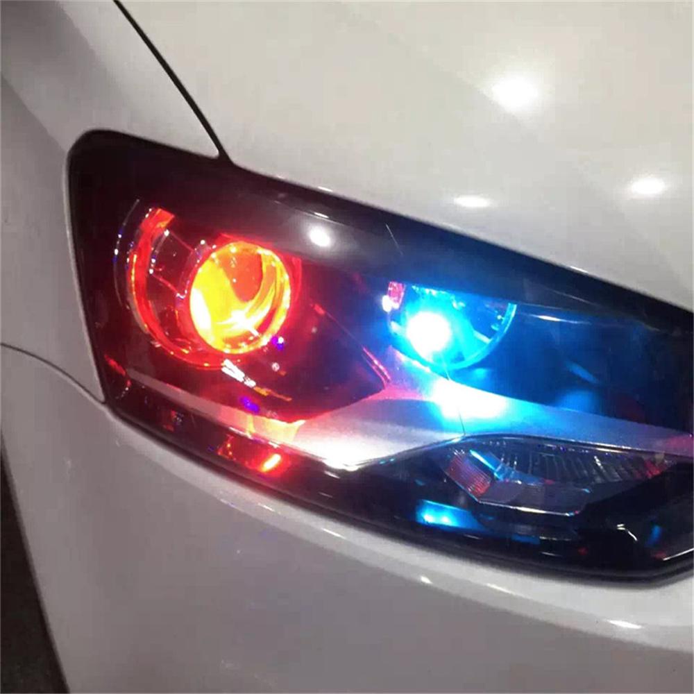 2x RGB светодиодные лампы Дьявольские Демонические Глаза Управление через Bluetooth-приложение Модернизация фар