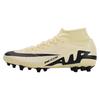 Mercurial Superfly 9 Round Toe Lace-Up AG (Rubber Short Studs) Soccer Shoes Men Soccer Shoes Black Gray DJ5622-700