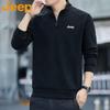 Men's Stand-Collar Pullover Sweatshirt