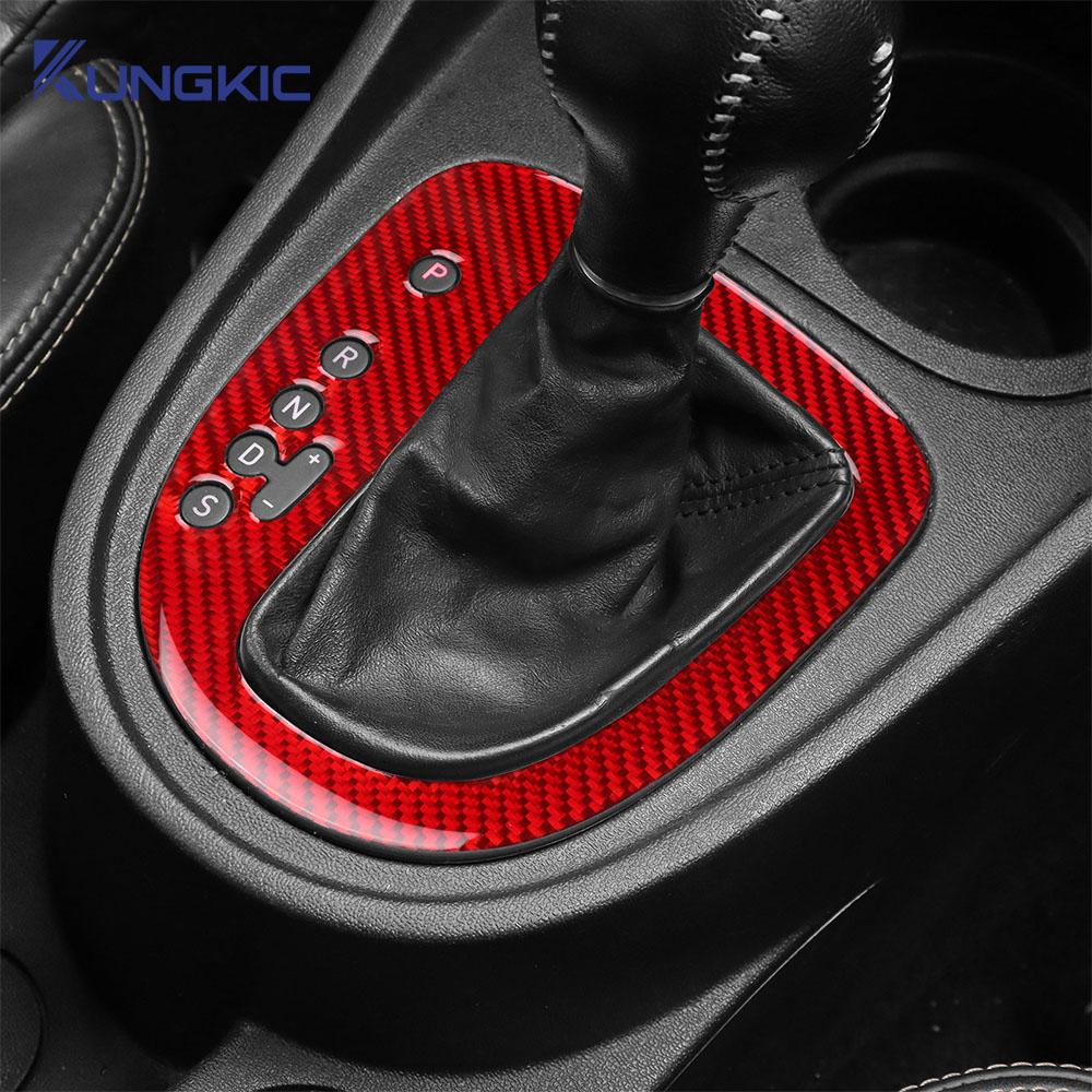 Для Seat Leon 2005 2006 2007 2008 2009 2010 2011 2012 Наклейка из настоящего мягкого углеродного волокна LHD RHD Отделка панели переключения передач салона автомобиля