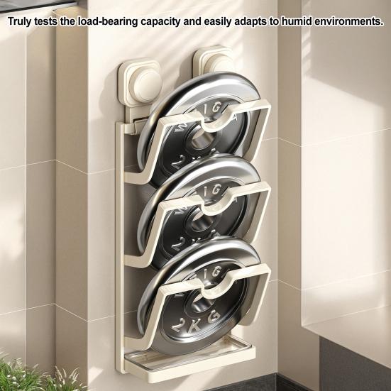 Настенный держатель для крышек от кастрюль на присосках, кухонный органайзер для крышек от кастрюль, стойка для хранения крышек от сковородок со съемным поддоном для сбора капель для разделочной доски