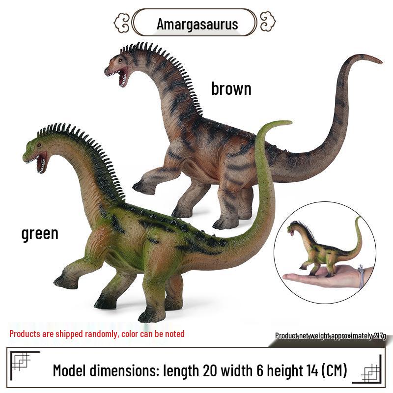 Dinosaur Model Set: T. Rex, Spinosaurus, Mosasaurus, Stegosaurus, Triceratops Cognitive Toys