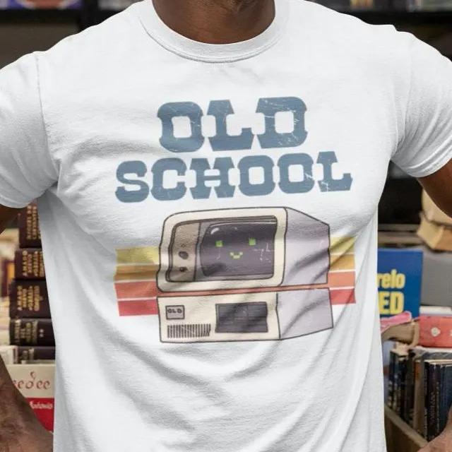 Cloud Floppy Disk Funny T-Shirt Hi Grandpa Floppy Disk 90s Computer Geeky Humor Aesthetic Retro Technology T IT Technician Shirt