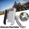 Motorcycle Bicycle Phone Holder Gps Bracket Cellphone Stand Moto Rearview Mirror Handlebar Mount Compatible For Xiaomi iPhone