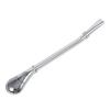 Dependable Stainless Steel Yerba Mate Tea Gourd Bombilla Drinking Straw Filtered Spoon Silver