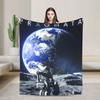 Pragmata Duo- Diana & Hugh Chibi Style Blankets Super Soft  Throw Blanket Spring Couch Chair Sofa Bed Comfortable Bedspread