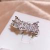 Великолепные женские кольца с кубическим цирконием, роскошные инкрустации белым камнем CZ, модные женские аксессуары для пальцев для вечеринки, обручальное кольцо