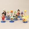 Stunning 10pcs One Piece Wano Country Action Figure Set Featuring Luffy Nami Chopper
