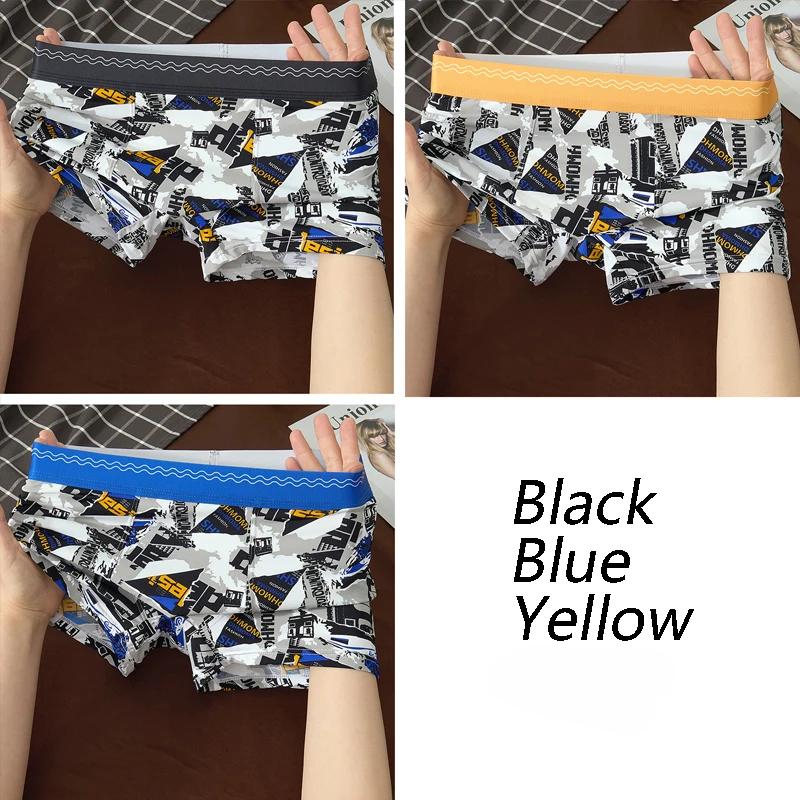 1 PCS Boxer Men Underwear Hot Underpants Boxershort Mens Boxers Man Cuecas Masculina Size M-3XL