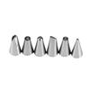 Stainless Steel Cake Decorating Fondant Baking Mold Ice Cream Tool Icing Piping Nozzles Pastry Bag