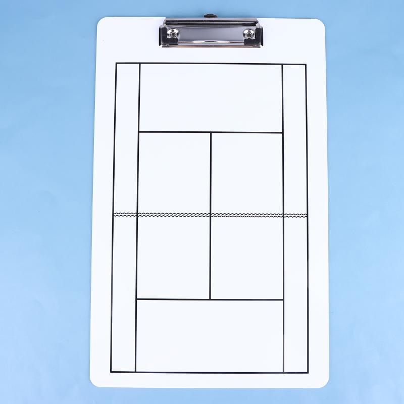 35x22CM Tennis Coaching Board Dry Erase Magnetic Strategy Clipboard for Coaches Reusable Planning Tool for Classroom and Courtside Use