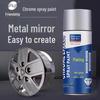 Chrome-Plated Silver Rust-Proof Wheel Repair and Restoration Spray Paint