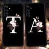 Цветочный чехол с инициалом для Oppo A17 A12 A57 A74 A16 Find X5 X6 A52 A53 A54 A15 Reno 6 Z 7 Pro A9 2020 Силиконовый чехол