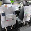 Car Seat Backrest Protector Multi-functional Storage Bag Universal Car Back Seat Storage Bag Organizer Car Accessories