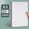 Yuanhao Thick White Card Paper, 300G, for Marker Pen, Sizes: 16kA4/A3/8K/4K, Ideal for Hand-Painting