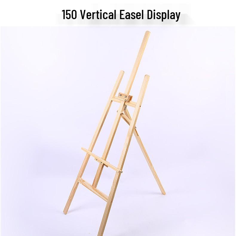 Двусторонний мольберт-подставка из сосны для художественных студентов и детского рисования