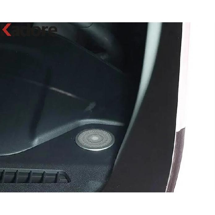 For Ford Kuga Escape - 2024 Steel Car Dashboard Audio Speaker Cover Trim Loudspeaker Frame Inteiror Accessories