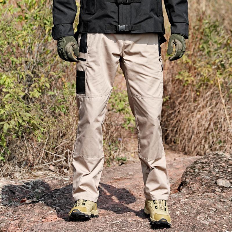 Tactical Pants Men Autumn and Winter Wear-resistant Combat Training Multi-pocket Waterproof Outdoor Multi-bag Pants