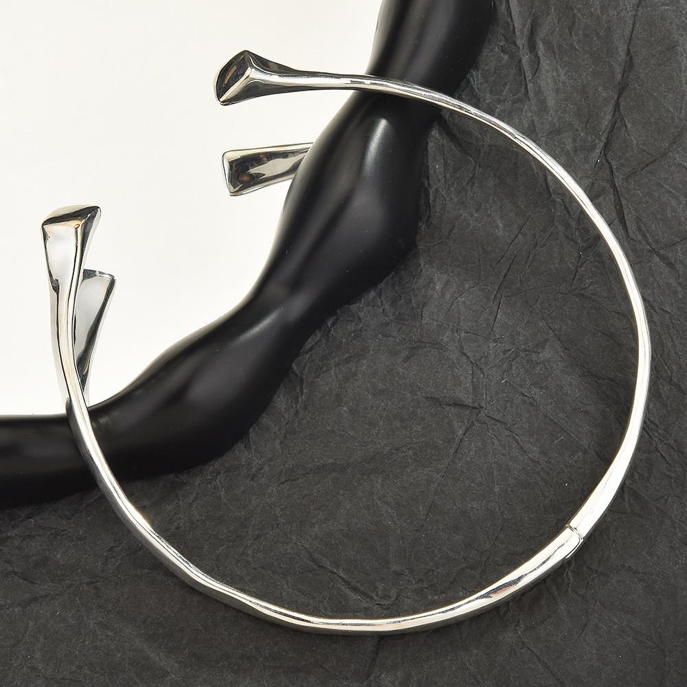 Spanish Openclosure Chain Collar Jewelry With Gold Silver Finish For Womens Accessories
