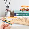 Creative Thinking Geometric Board Set with Pattern Cards Rubber Bands Educational Wooden Stacking Sorting Toy Math