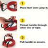 Versatile Storage Strap with Handle- Ideal Organizer for Hoses, Cords-Multipurpose Home, Garage, Boat, RV Accessory,1pcs