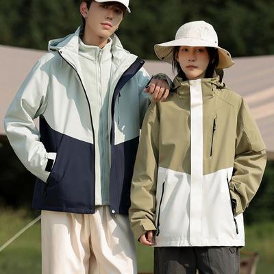 Женская куртка нового стиля осень-зима ветрозащитная водонепроницаемая куртка три в одном для кемпинга походная ветровка верхняя одежда