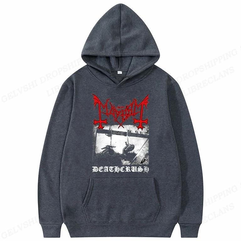Толстовка с капюшоном Rapper Mayhem Deathrush для женщин, унисекс, модная толстовка с капюшоном, уличный хип-хоп-пуловер с капюшоном