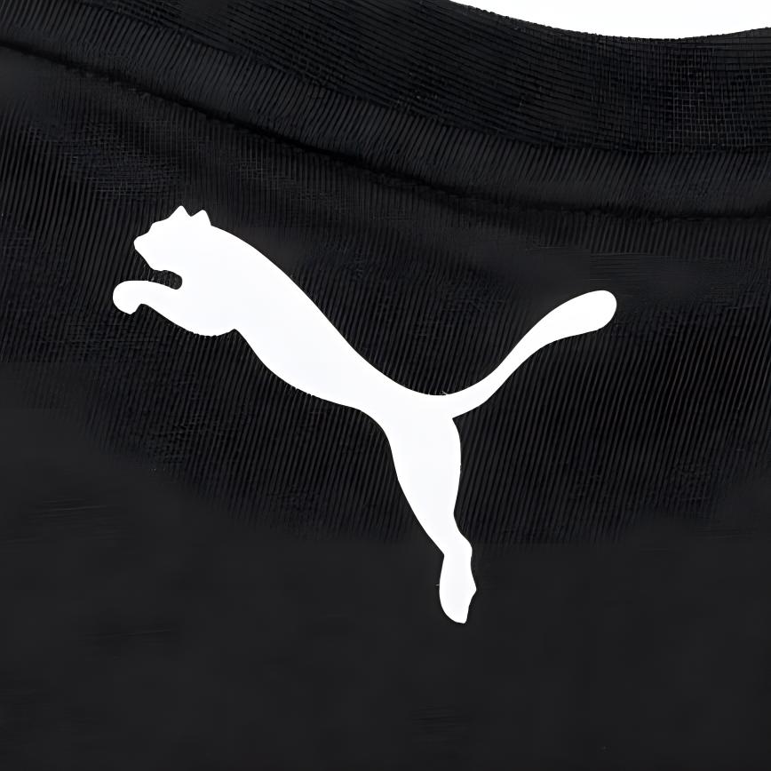 Puma Повседневная спортивная футболка с круглым вырезом и коротким рукавом с принтом, мужские топы, черные 844180-01