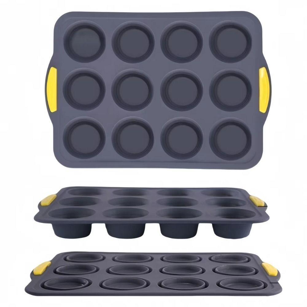 Reusable Silicone Cake Mold Silicone Silicone Muffin Tray Mini Baking Molds  Baking Muffins
