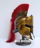 Greek Achilles Spartan Helmet Movie King Leonidas Medieval Roman Liner