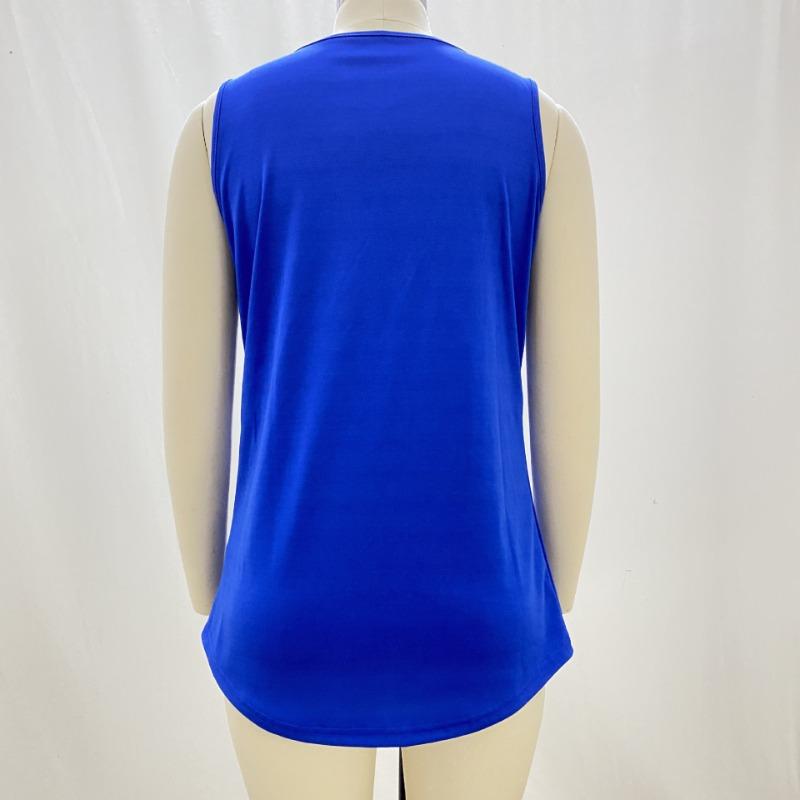 Летняя женская футболка, однотонная, удобная, повседневная, плиссированная, с квадратным вырезом, без рукавов, жилет «ласточкин хвост», футболка