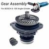 Металлический фрезерный редуктор в сборе для угловой шлифмашины BOSCH 6-100 Для BOSCH TWS6600 GWS6-100