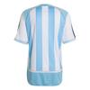 adidas Домашняя футболка Аргентины 2006 Белый/Светло-синий Мужские Топы KF0322
