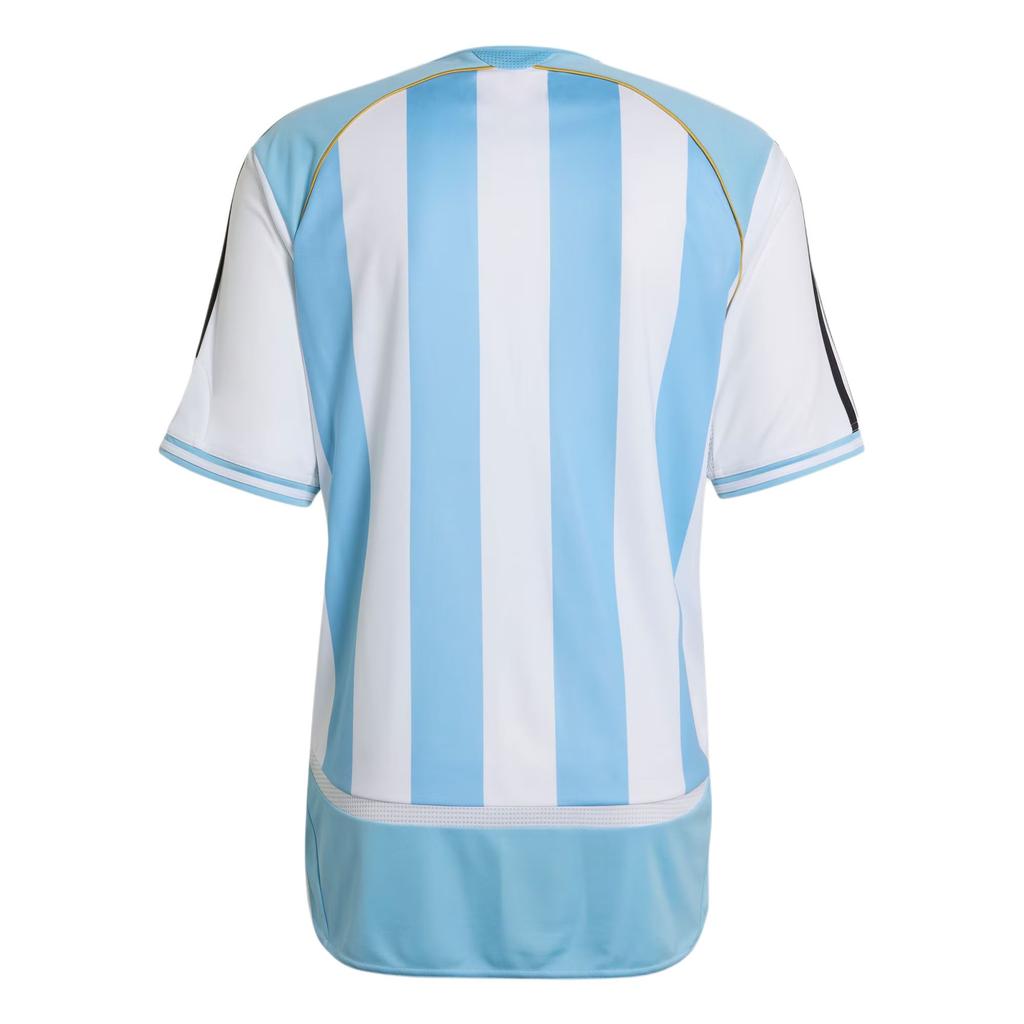 adidas Домашняя футболка Аргентины 2006 Белый/Светло-синий Мужские Топы KF0322
