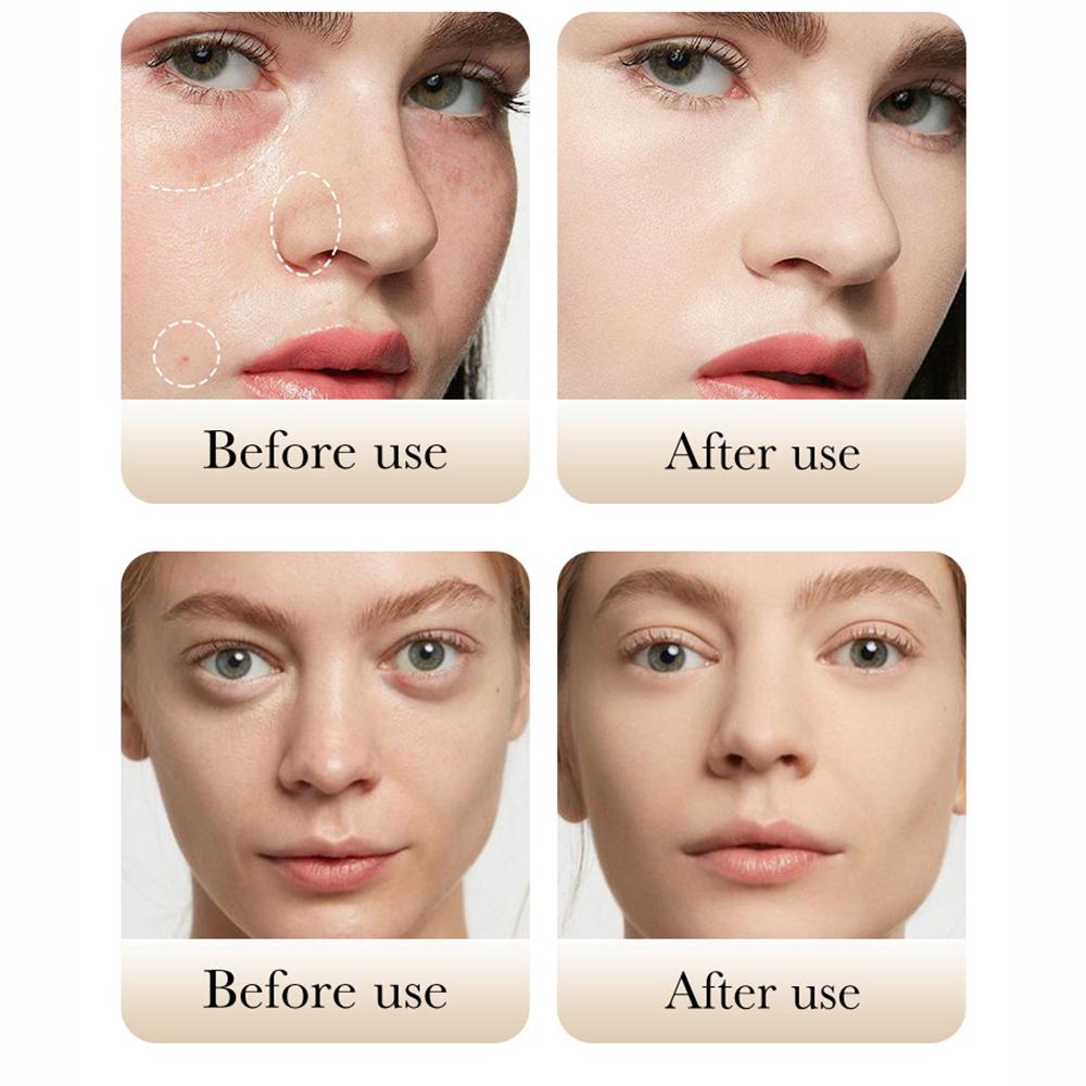 Трехцветный изолирующий крем «Радуга» Праймер для макияжа лица Длительный водостойкий контроль жирности Деликатное увлажнение Осветление тона кожи