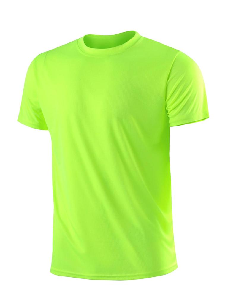 3PCS/Set Men's Casual Breathable Quick-Dry Short Sleeve Sports T-Shirts
