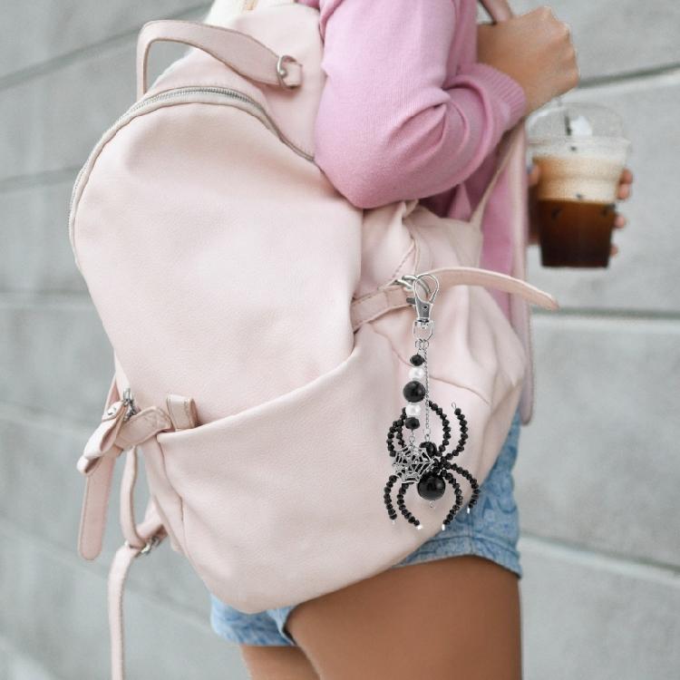 Пауки на Хэллоуин Брелок-украшение Пауки Брелок для сумки Подвеска-паук для сумки Ключница для вечеринки Подвеска на ключи или рюкзаки