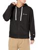 Champion Sports Stretch Script Logo Relaxed Fit Zip Hooded Size M Men's Sweatshirt, Black, (C3-VS102)