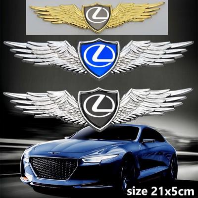 Для CT200H IS250 ES LS LC NX UX RX RZ GX LX LM GX470 RX300 ES200 Значок-наклейка на капот и багажник 'Крыло орла'