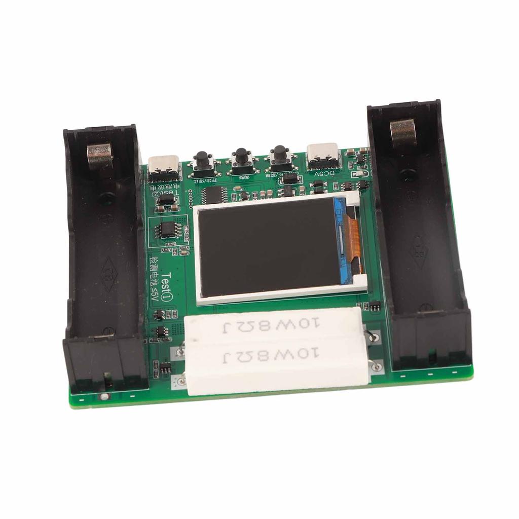 Тестер внутреннего сопротивления аккумулятора 1,77-дюймовый ЖК-дисплей, режимы, регулируемая емкость литиевой батареи 18650