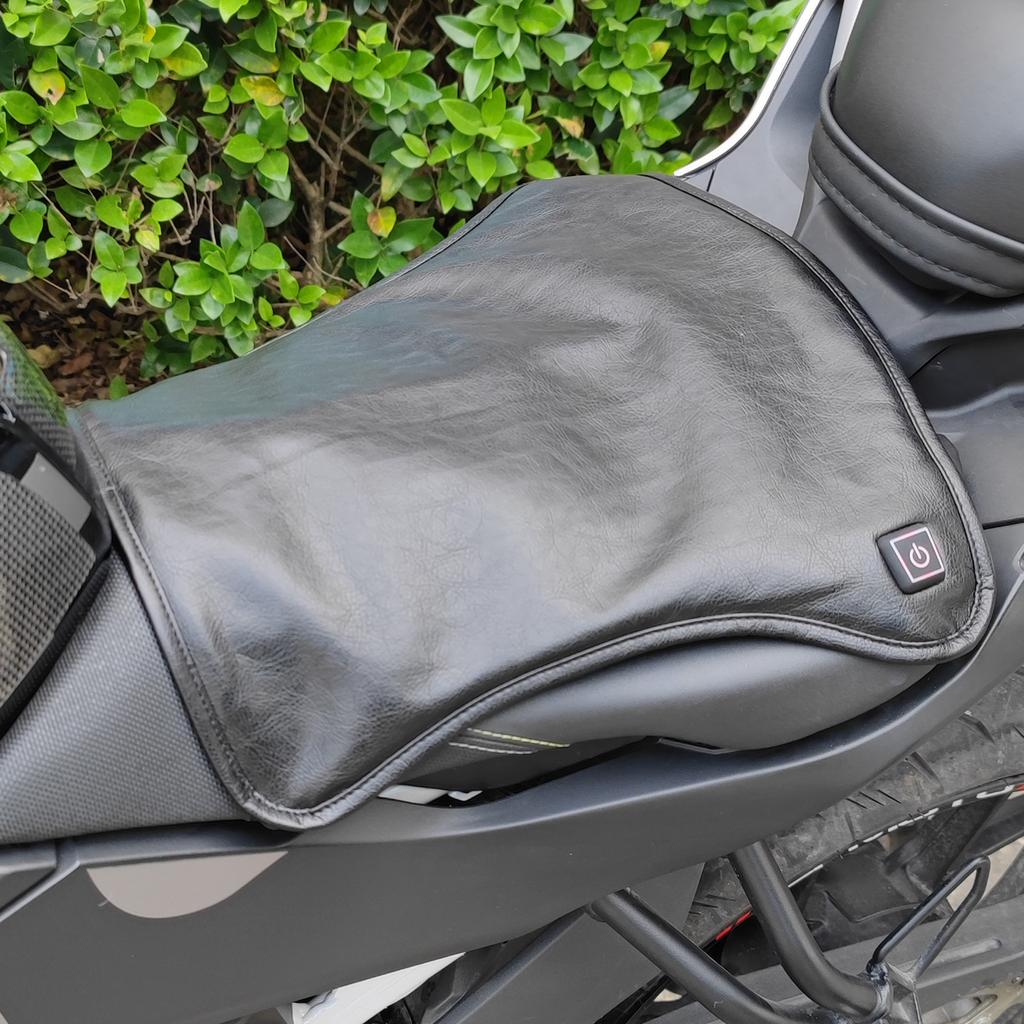 Подушка для мотоцикла, электрическая грелка, 3 передачи, интеллектуальный контроль температуры, водонепроницаемая, противоскользящая, для зимнего обогревателя