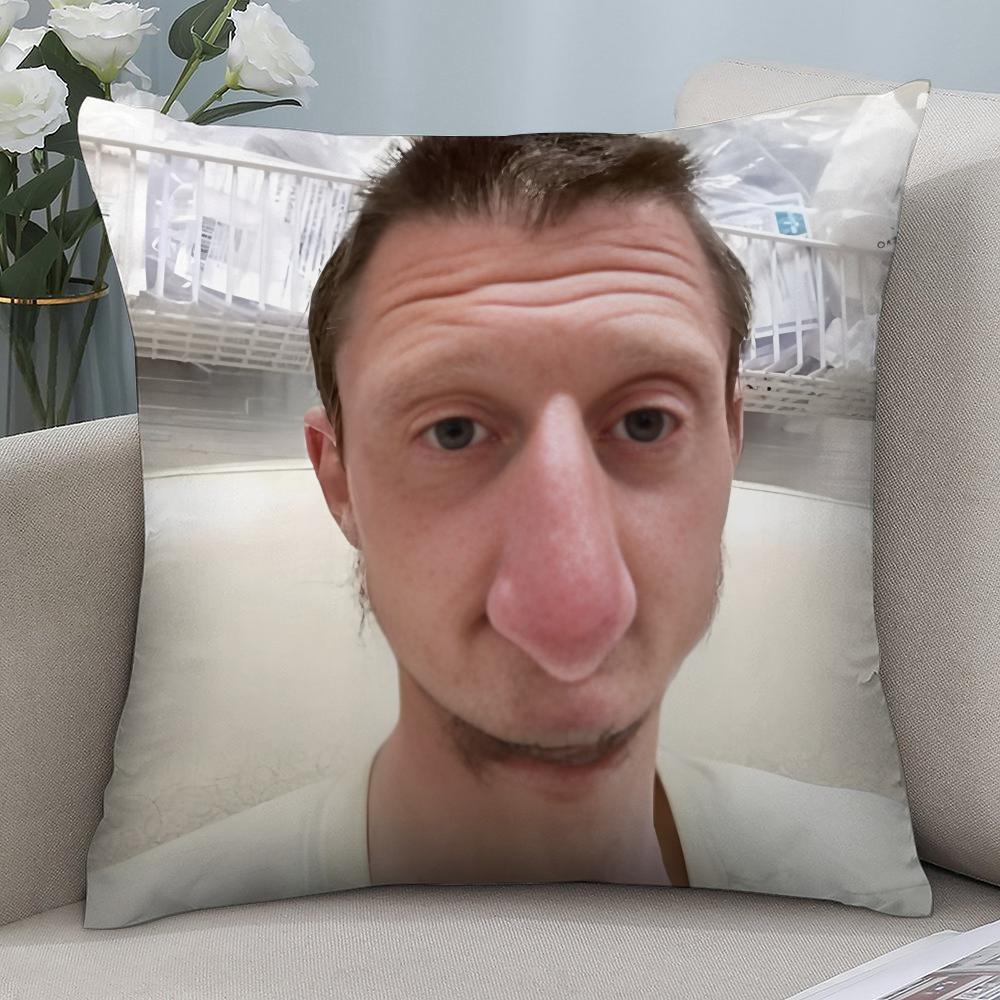 D-Daniel Larson Selfie Pillow Case 3D Print Polyester Fiber 45*45 cm Home Sofa Throw Pillow Cover Decoration Festival Gift