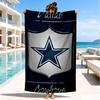 American Flag Cowboys Beach Towel, Quick-drying, Easy to Care for, Suitable for Both Fitness and Beach Vacations,Sports Essential