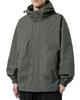Plain Coat Casual Business Stylish Large Size [OKJCON] Men's Autumn/Winter (M, Green)