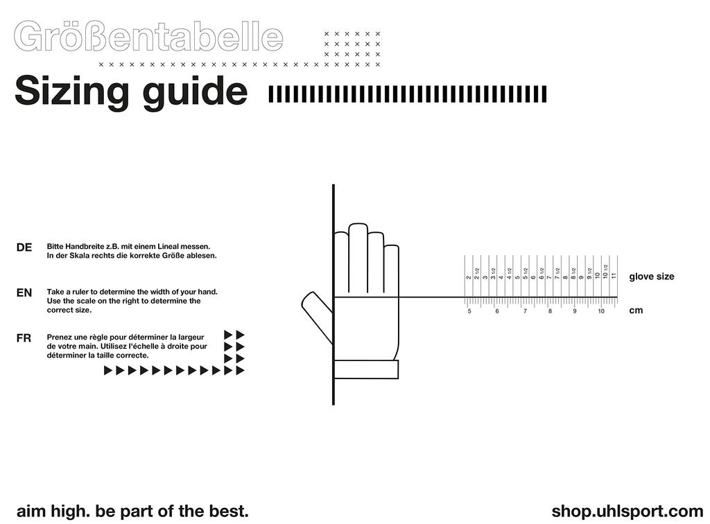 Uhlsport Absolute Grip Футбольные вратарские перчатки для 1011365 01 9 Матчей,