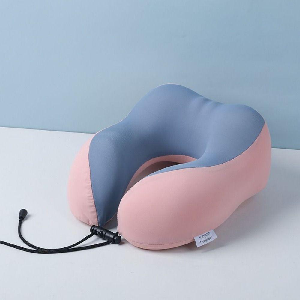 Storage Bags Neck Support Cushion Slow Rebound Sleeping Neck Pillow Business Trip