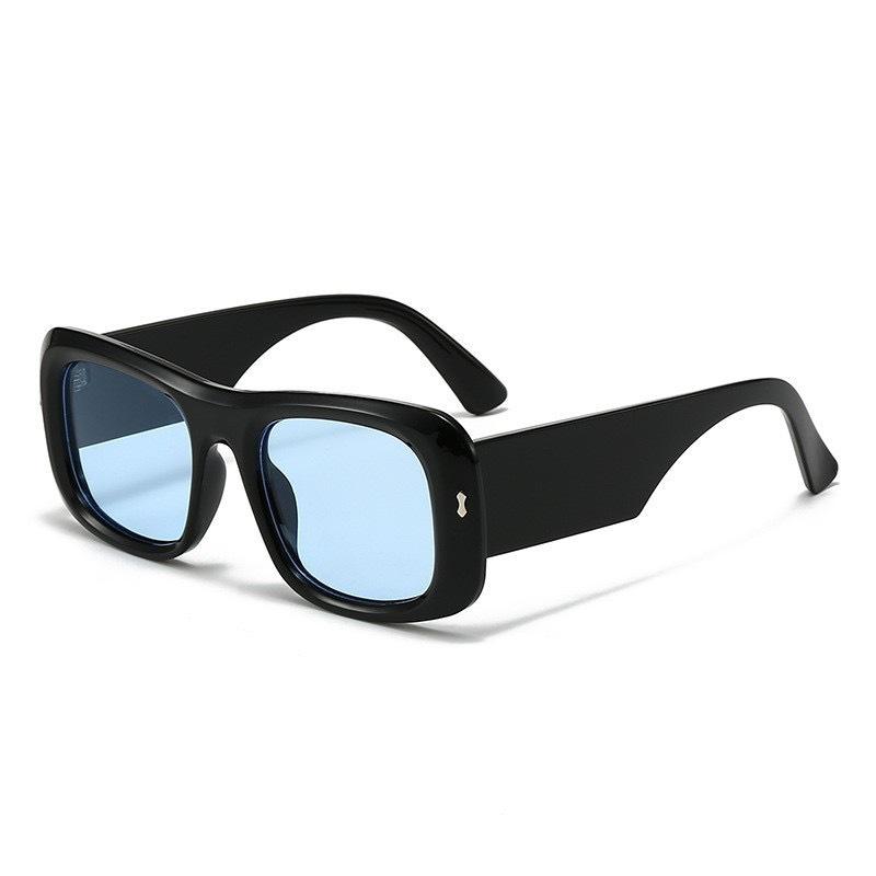 Wide Leg Sunglasses Men'S And Women'S Large Frame Versatile Fashion Retro Sunglasses Leopard Print Sunshade Glasses