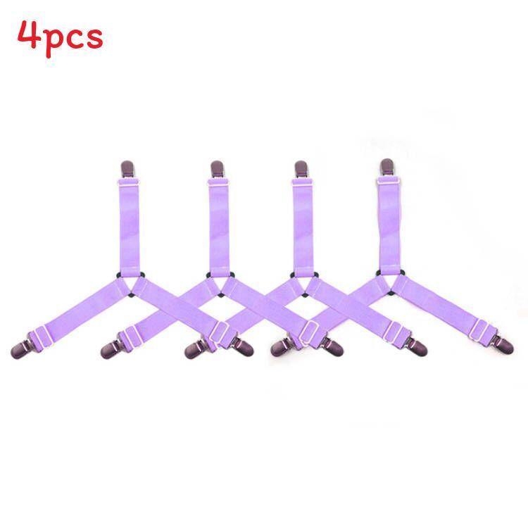 Регулируемый набор зажимов для простыней для нескользящей фиксации матраса и штор